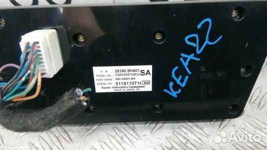 Блок мультимедиа nissan almera N16 (KEA22OV01)