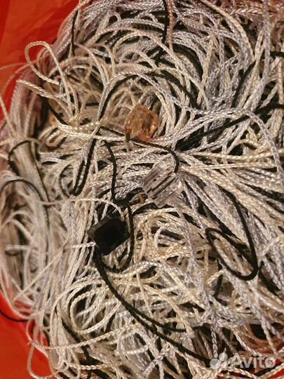 Шторы нитяные кисея бу