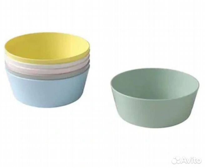 IKEA калас посуда для ребёнка, набор 36 предметов