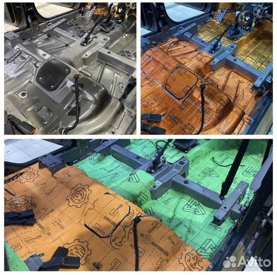 Шумоизоляция автомобиля