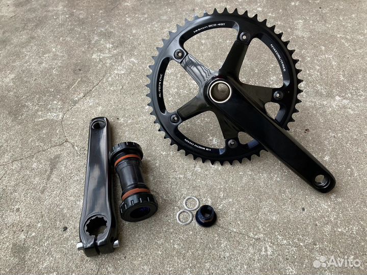 Система шатуны трек фикс сингл Skeace Octopus Fix