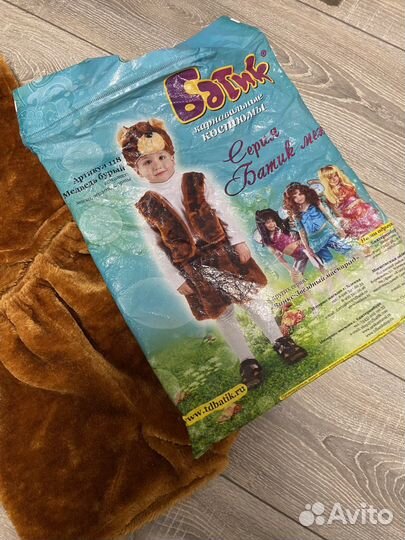 Новогодний костюм мишка