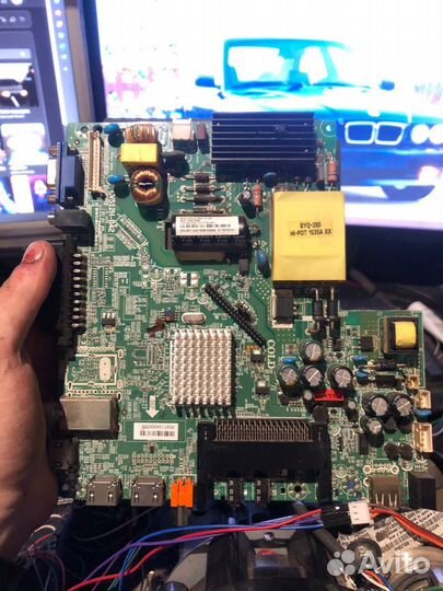 Телевизор bbk 40lem-1017/t2c Плата