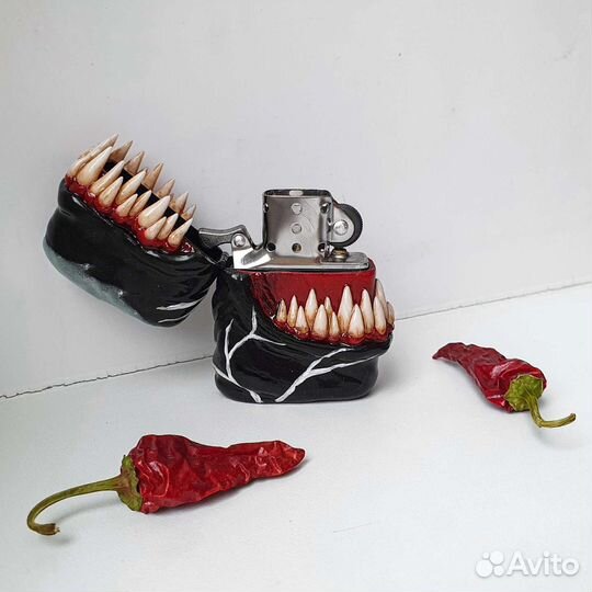 Зажигалка Venom. Ручная работа. Кастом