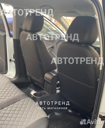 Чехлы из экокожи kia