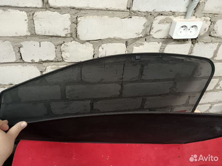 Каркасные шторки на Nissan qashqai