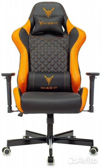 Кресло игровое Knight armor BO оранжевое