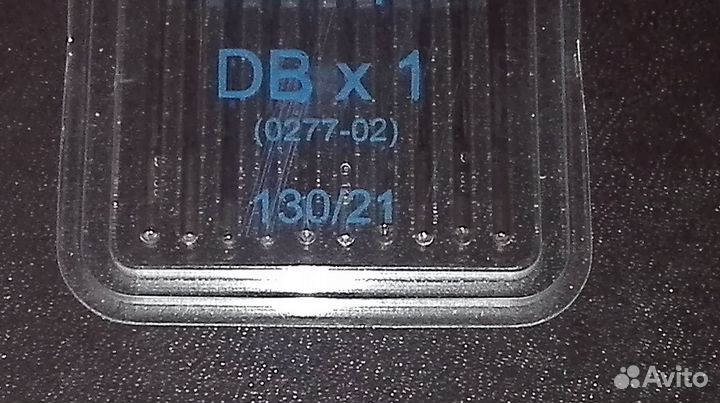 Иглы для промышленных швейных машин