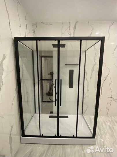 Установка душевых кабин и ограждений