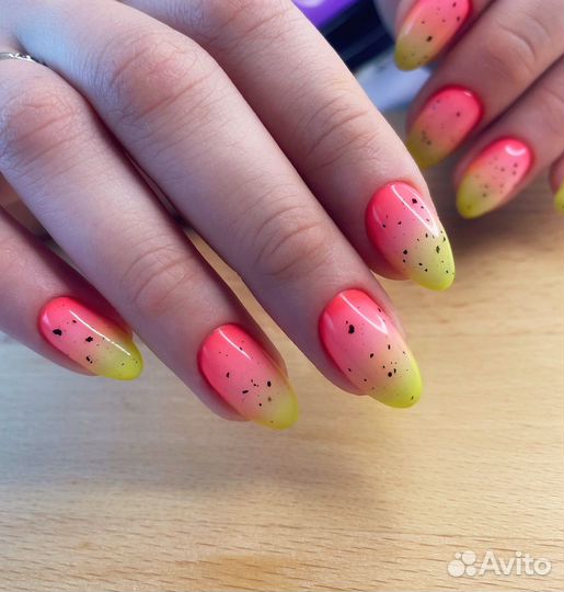 Наращивание ногтей/покрытие гель-лак
