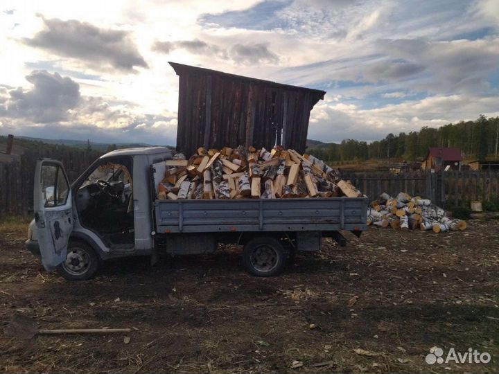 Дрова березовые колотые