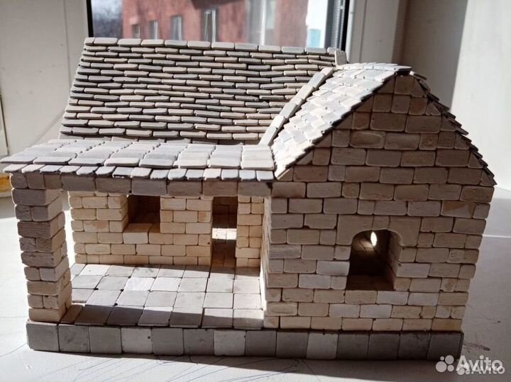 Гипсовый конструктор из кирпичиков