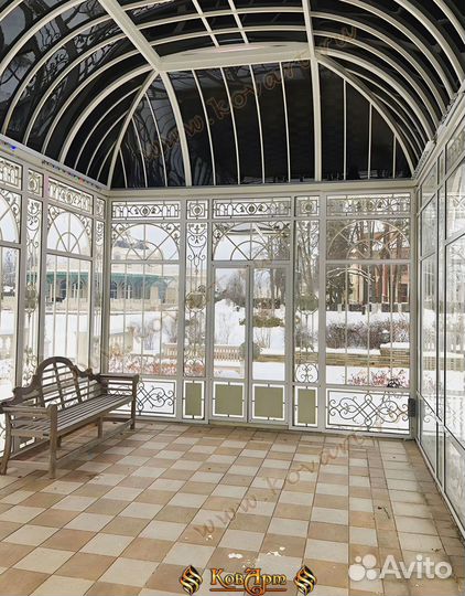 Круглые беседки кованые. арт: H385