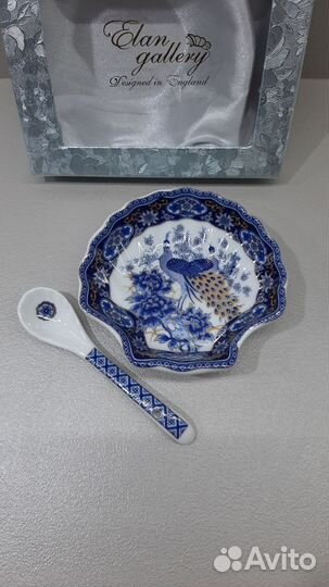 Подставка под чайный пакетик, фарфор