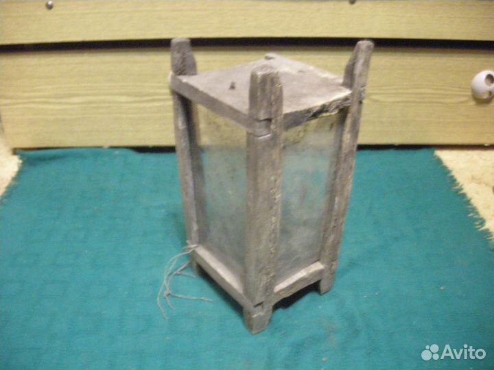 Фонарь деревянный некомплектный только самовывоз