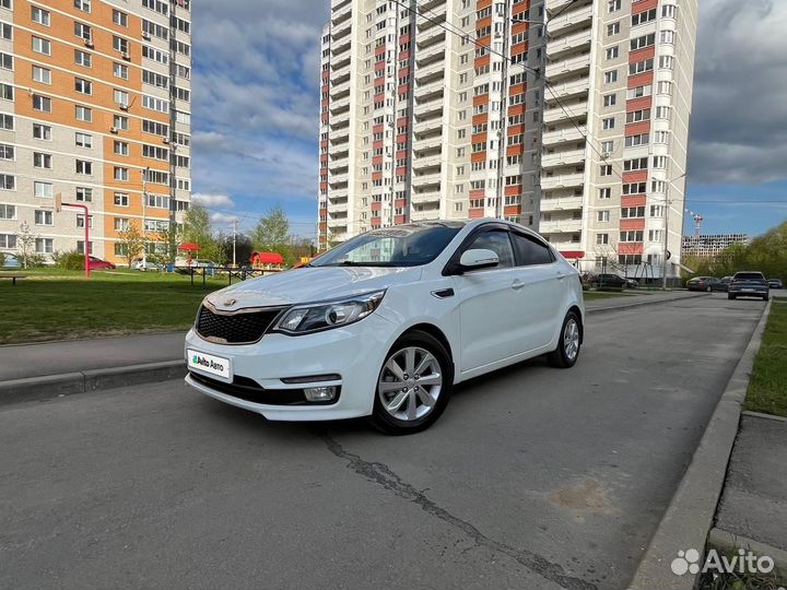Kia Rio 1.6 МТ, 2015, 110 378 км