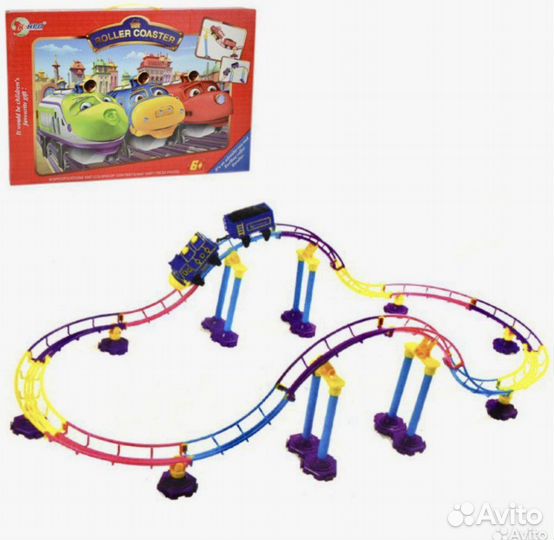 Железная дорога с мульперсонажами