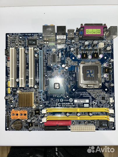 Материнская плата gigabyte