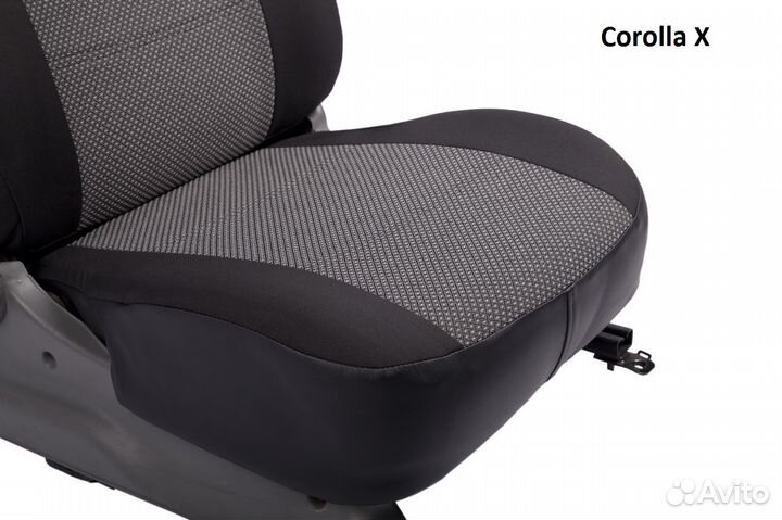 Toyota Corolla c 2007 чехлы жаккард