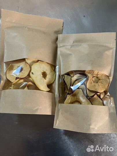 Яблочные чипсы