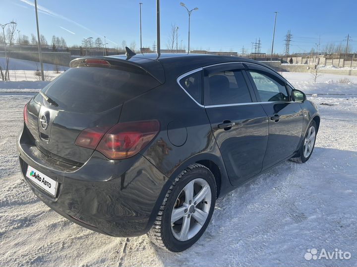Opel Astra 1.6 AT, 2010, 193 500 км