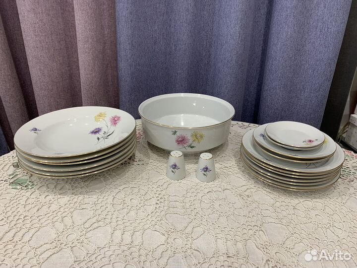 Сервиз Freiberger Хризантемы (Астры)