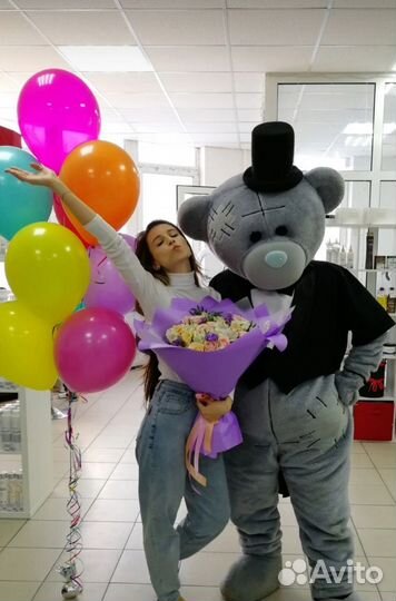 Мишка Тедди на поздравление