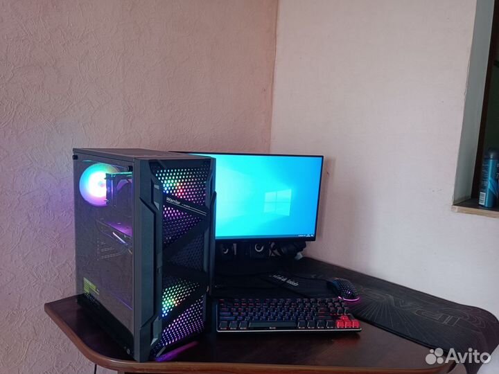 Игровой пк/I7 7700/10/20 ядер/RX 580/16GB/512GB