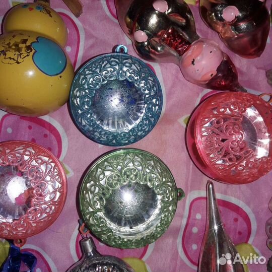 Елочные игрушки СССР