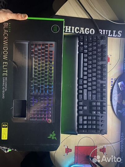 Клавиатура razer blackwidow Elite Yellow switch