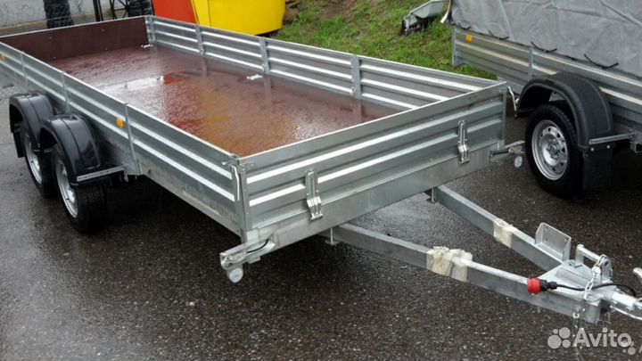 Прицеп двухосный легковой мзса 459х15,держ. вил. Е