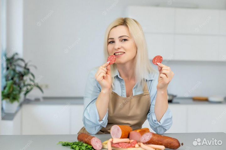 Продавец в продуктовый магазин