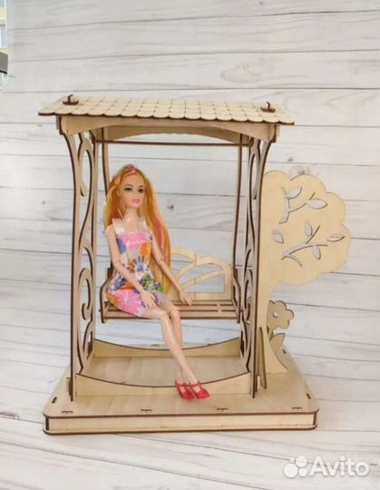 Сборная модель качели для Барби