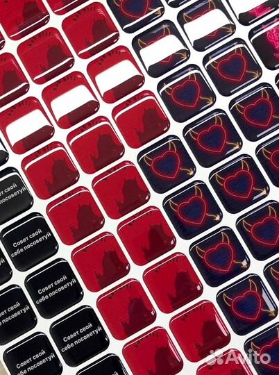 3D стикеры для телефона от прямого производителя