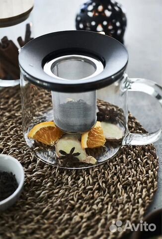 Стеклянный чайник riklig IKEA