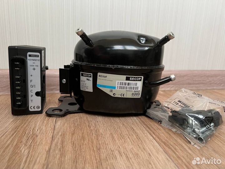 Компрессор BD35F Secop с блоком в комплекте