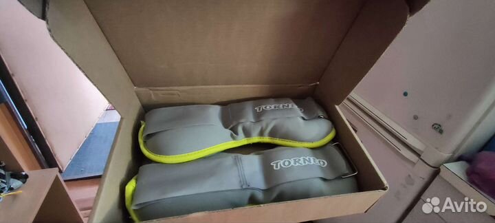 Утяжелители для ног и рук torneo. Комплект 2 шт