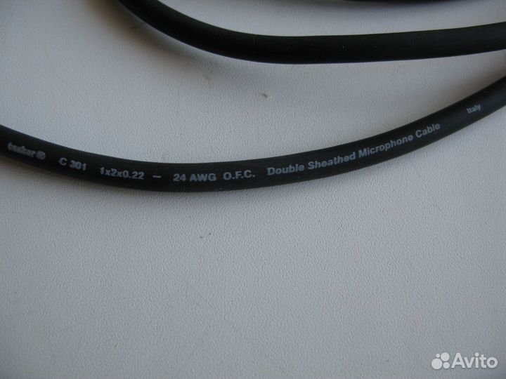 Профессиональный микрофонный кабель