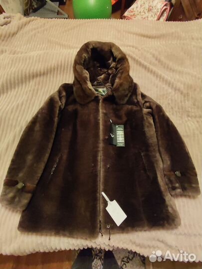 Шуба мутоновая новая