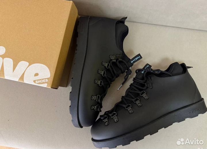 Ботинки мужские зимние native fitzsimmons citylite