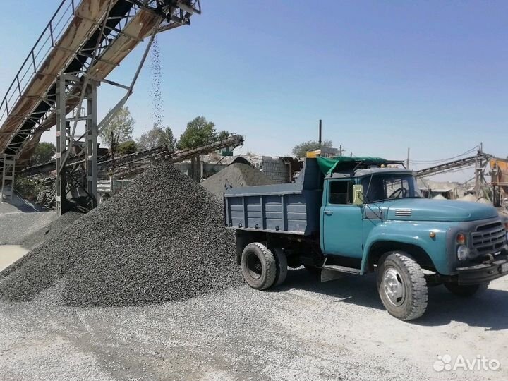 Доставка песок, щебень, чернозем, вывоз мусора