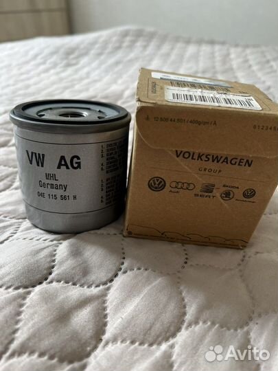 Фильтр масляный vag