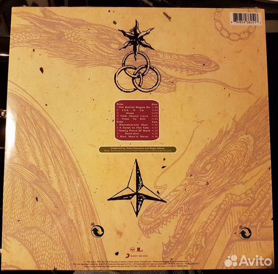 Виниловая пластинка Deep Purple THE battle rages O