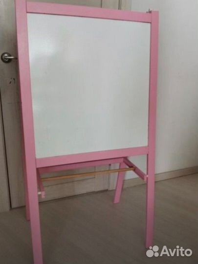 Доска-мольберт, розовый молаikea62х118 см