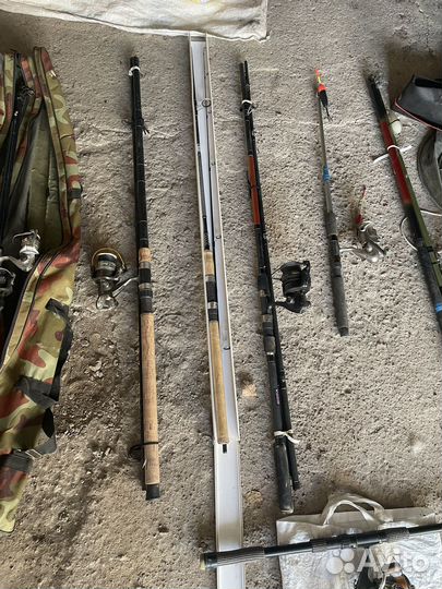 Рыболовные снасти бу