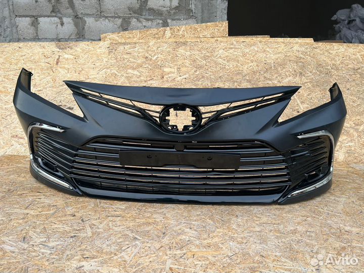 Бампер передний рестайлинг на toyota camry v70-75