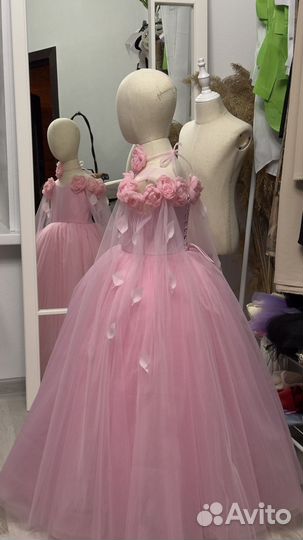 Детское нарядное платье