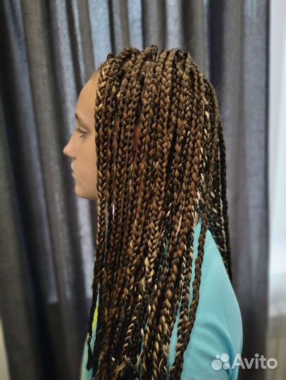 Заплести афрокосы