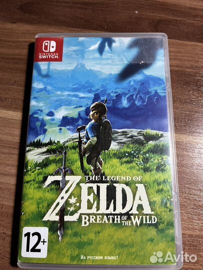 Игра на nintendo switch zelda breath of the wild