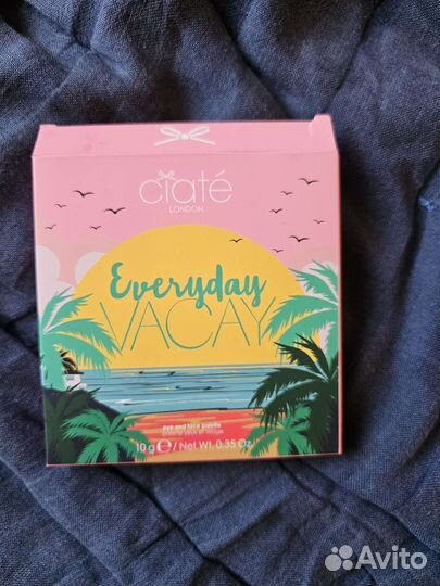 Палетка теней и румян ciate London новая